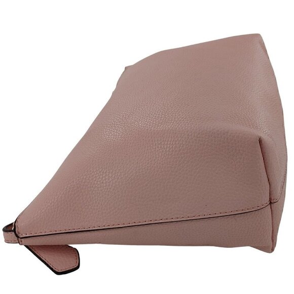 GUESS Los Angeles Pink Faux Pebble Leather Single Strap Shoulder Bag Spring Pink - Picture 4 of 13